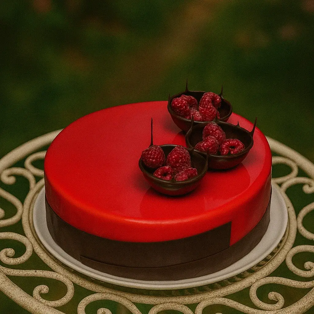 Raspberry Royale Cake
