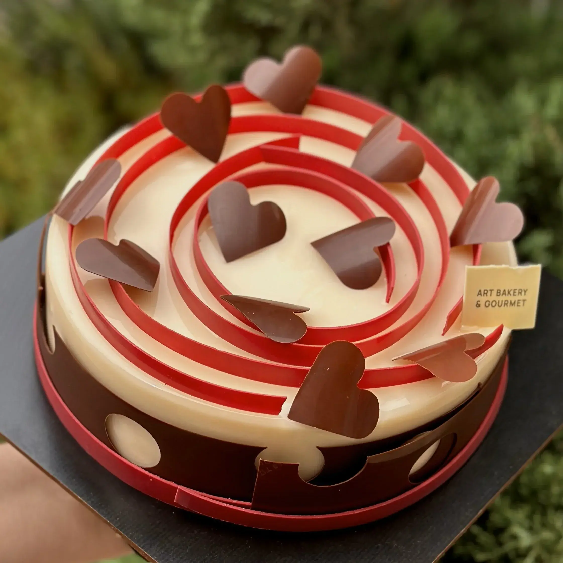 Valencia Tangerine & Chocolate Mousse Cake